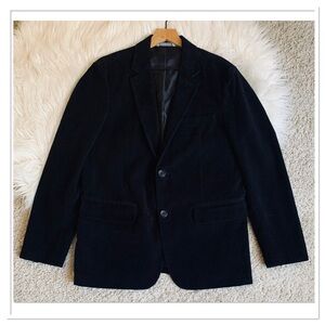 GAP Velvet Blazer Black Size Medium